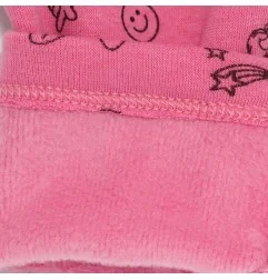 Disney Baby Minnie Mouse Βρεφικό Χειμωνιάτικο Κολάν - Φούξια με All-over Print (CTL01641C) - Κολάν