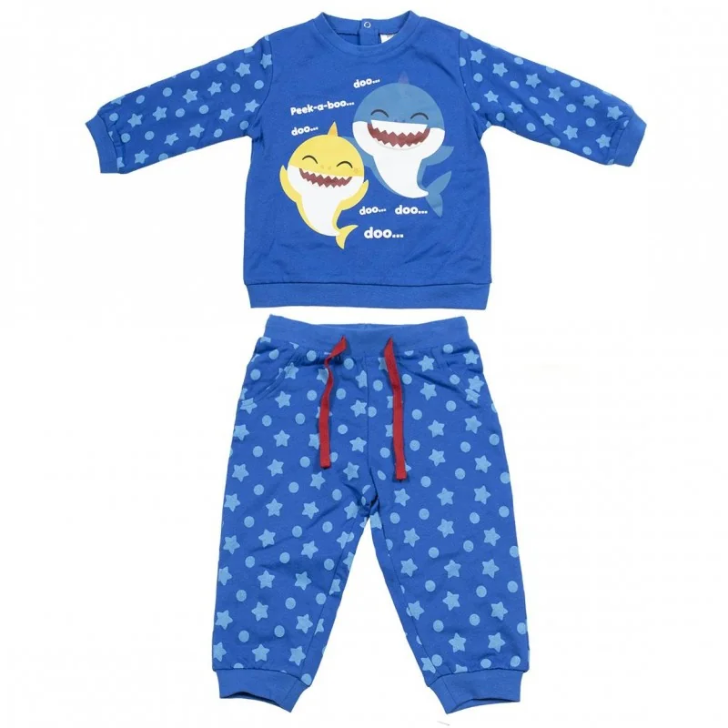 Βρεφικό Σετ Φόρμας Baby Shark "Peek-a-boo" 2 Τεμαχίων για Αγόρια – Μπλε (2200006327) Βρεφικό Σετ Φόρμας Baby Shark "Peek-a-boo" 2 Τεμαχίων για Αγόρια – Μπλε (2200006327)