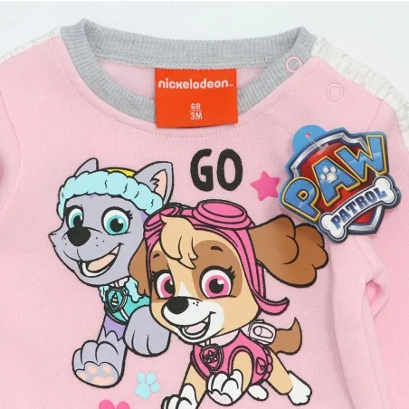 Βρεφικό Σετ Φόρμας Paw Patrol "Go Team Paw!" 2 Τεμαχίων – Ροζ/Γκρι (PAW 51 12 1812) Βρεφικό Σετ Φόρμας Paw Patrol "Go Team Paw!" 2 Τεμαχίων – Ροζ/Γκρι (PAW 51 12 1812)