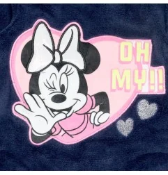 Disney Minnie Mouse Fleece Coral πιτζάμα για κορίτσια (VH2175 navy)