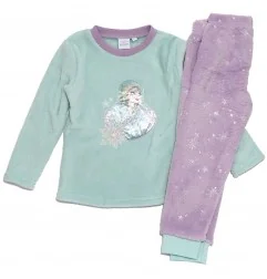 Disney Frozen Fleece Coral πιτζάμα για κορίτσια (VH2125) - Χειμωνιάτικες / εποχιακές πιτζάμες