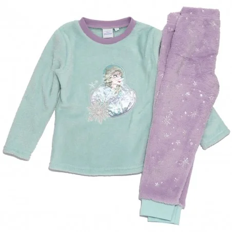 Disney Frozen Fleece Coral πιτζάμα για κορίτσια (VH2125) - Χειμωνιάτικες / εποχιακές πιτζάμες