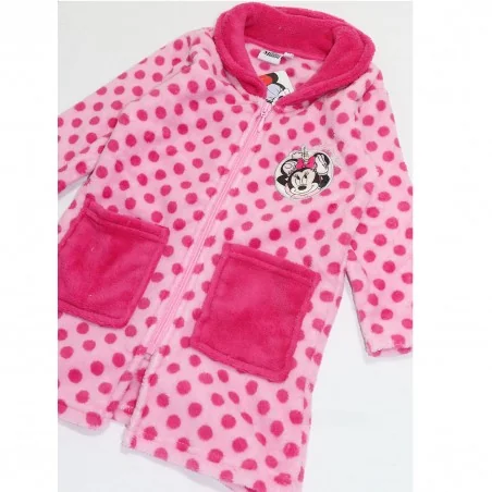 Disney Minnie Mouse Παιδική Ρόμπα Fleece coral (VH2119 pink)