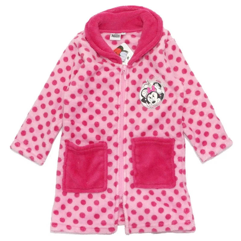 Disney Minnie Mouse Παιδική Ρόμπα Fleece coral (VH2119 pink)