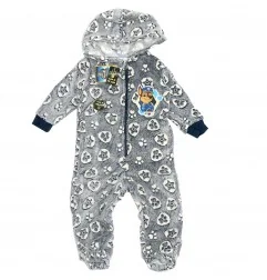 Paw Patrol ολόσωμη πιτζάμα coral fleece για αγόρια (HU7322) - Ολόσωμες Πιτζάμες
