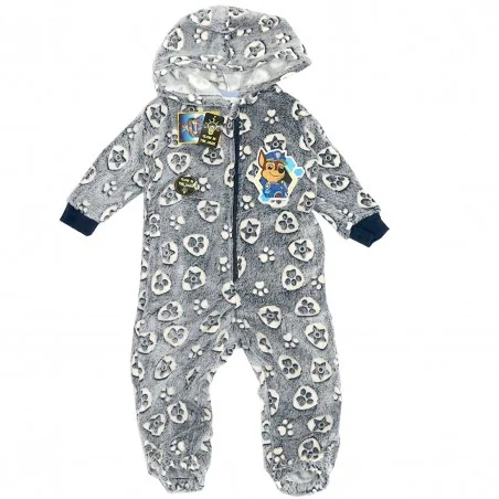 Paw Patrol ολόσωμη πιτζάμα coral fleece για αγόρια (HU7322) - Ολόσωμες Πιτζάμες