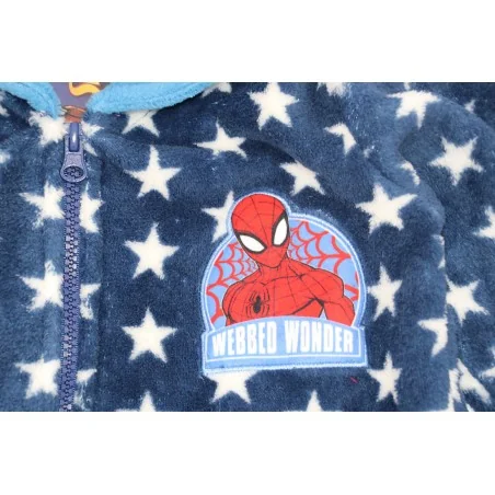 Marvel Spiderman Παιδική Ρόμπα Fleece coral (VH2121 blue)
