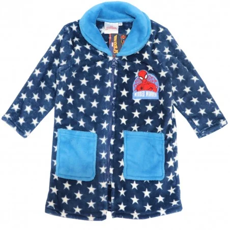 Marvel Spiderman Παιδική Ρόμπα Fleece coral (VH2121 blue) - Παιδικές Ρόμπες