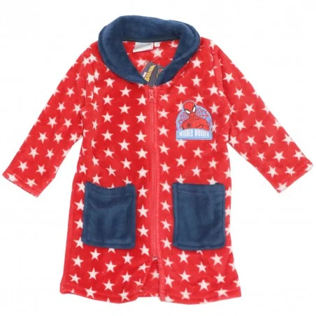 Marvel Spiderman Παιδική Ρόμπα Fleece coral (VH2121 red)