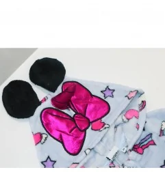 Disney Minnie Mouse ολόσωμη πιτζάμα fleece coral για κορίτσια (HU2013)
