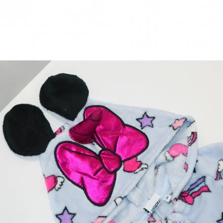 Disney Minnie Mouse ολόσωμη πιτζάμα fleece coral για κορίτσια (HU2013)