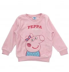 Peppa Pig παιδική μπλούζα coral fleece (PP 52 18 922 CORAL) - Μπλούζες φούτερ