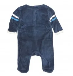 Βρεφικό Βελούδινο Φορμάκι Disney Baby Mickey Mouse & Pluto "Limited Edition" - Σκούρο Μπλε (HU0318)
