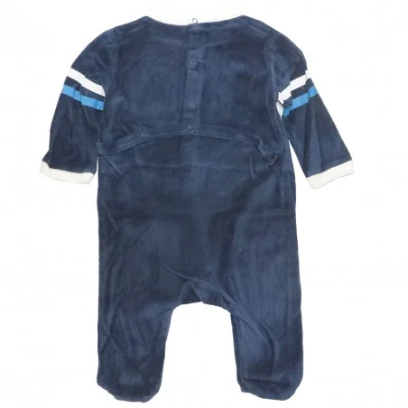 Βρεφικό Βελούδινο Φορμάκι Disney Baby Mickey Mouse & Pluto "Limited Edition" - Σκούρο Μπλε (HU0318)