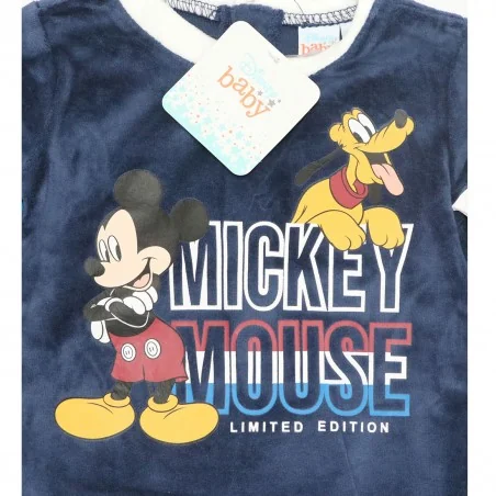 Βρεφικό Βελούδινο Φορμάκι Disney Baby Mickey Mouse & Pluto "Limited Edition" - Σκούρο Μπλε (HU0318) Βρεφικό Βελούδινο Φορμάκι Disney Baby Mickey Mouse & Pluto "Limited Edition" - Σκούρο Μπλε (HU0318)