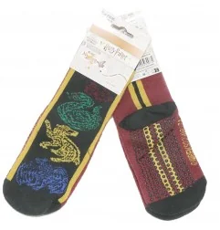 Harry Potter Παιδικές Αντιολισθητικές Κάλτσες πετσετέ (VH0607 black) - Κάλτσες χειμωνιάτικες - αντιολισθητικές αγόρι
