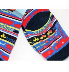 Disney Cars Παιδικές Αντιολισθητικές Κάλτσες πετσετέ (VH0615 blue)