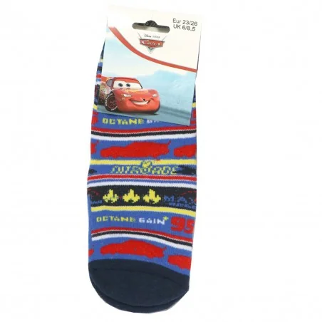 Disney Cars Παιδικές Αντιολισθητικές Κάλτσες πετσετέ (VH0615 blue)