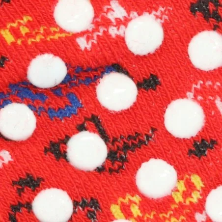 Disney Mickey Mouse Παιδικές Αντιολισθητικές Κάλτσες πετσετέ (VH0617 red) Disney Mickey Mouse Παιδικές Αντιολισθητικές Κάλτσες πετσετέ (VH0617 red)