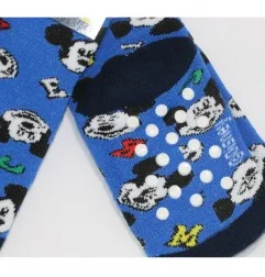 Disney Mickey Mouse Παιδικές Αντιολισθητικές Κάλτσες πετσετέ (VH0617 blue)