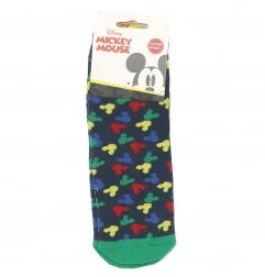 Disney Mickey Mouse Παιδικές Αντιολισθητικές Κάλτσες πετσετέ (VH0617 navy) - Κάλτσες χειμωνιάτικες - αντιολισθητικές αγόρι