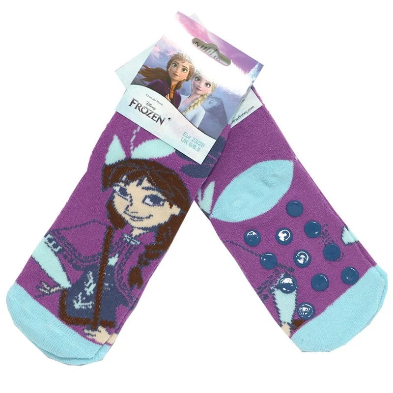 Disney Frozen Παιδικές Αντιολισθητικές Κάλτσες πετσετέ (VH0610 violet) Disney Frozen Παιδικές Αντιολισθητικές Κάλτσες πετσετέ (VH0610 violet)