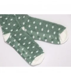 Disney Mickey Mouse γυναικείες χνουδωτές κάλτσες (VH3571 green)