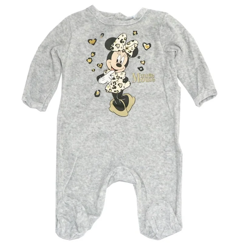 Βρεφικό Βελούδινο Φορμάκι Disney Baby Minnie Mouse - Γκρι Μελανζέ με Leopard Σχέδιο (HU0303 Grey) Βρεφικό Βελούδινο Φορμάκι Disney Baby Minnie Mouse - Γκρι Μελανζέ με Leopard Σχέδιο (HU0303 Grey)