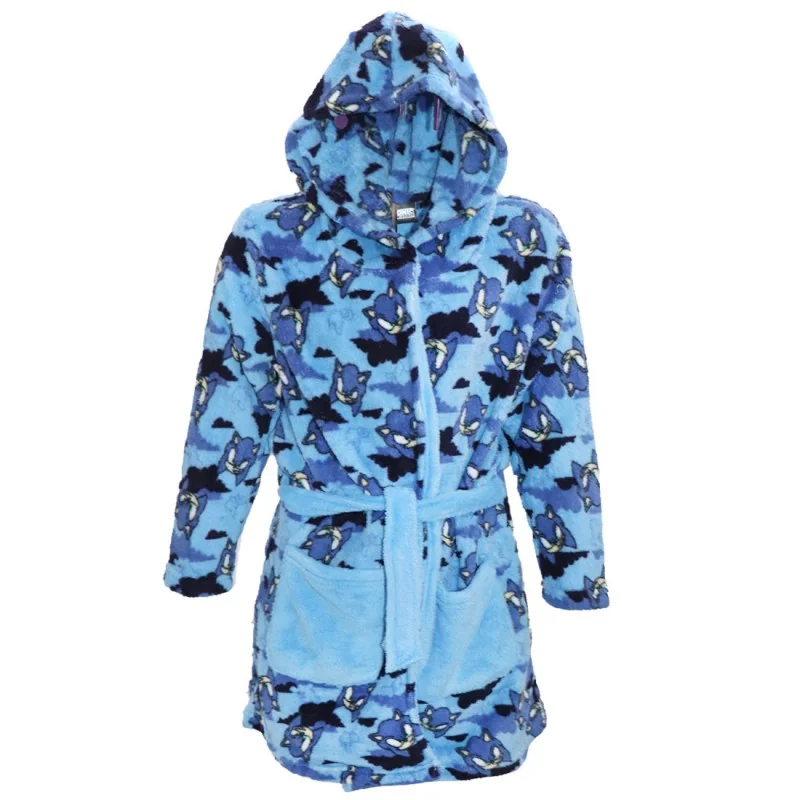 Sonic Παιδική Ρόμπα Fleece coral (HW2156 blue)