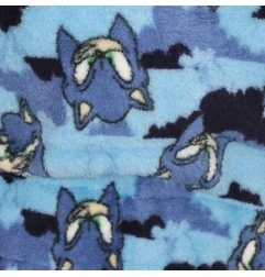 Sonic Παιδική Ρόμπα Fleece coral (HW2156 blue) - Παιδικές Ρόμπες