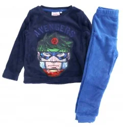 Marvel Avengers Πιτζάμα Για Αγόρια Fleece Coral (HU2109) - Χειμωνιάτικες / εποχιακές πιτζάμες