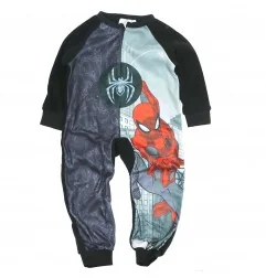 Marvel Spiderman ολόσωμη πιτζάμα fleece για αγόρια (HU2133) - Ολόσωμες Πιτζάμες