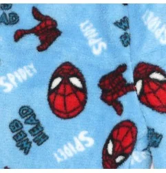 Marvel Spiderman Πιτζάμα Fleece Coral Για Αγόρια (HW2160 navy) - Χειμωνιάτικες / εποχιακές πιτζάμες