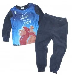 Disney Lion King Fleece πιτζάμα για αγόρια (DIS KL 52 04 9898 W POLAR navy) - Χειμωνιάτικες / εποχιακές πιτζάμες