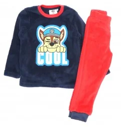 Paw Patrol Πιτζάμα Για Αγόρια Fleece Coral (VH2071 navy) - Χειμωνιάτικες / εποχιακές πιτζάμες