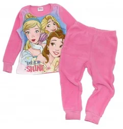Disney Princess Fleece πιτζάμα για κορίτσια (DIS P 52 04 A041 W POLAR pink) - Χειμωνιάτικες / εποχιακές πιτζάμες