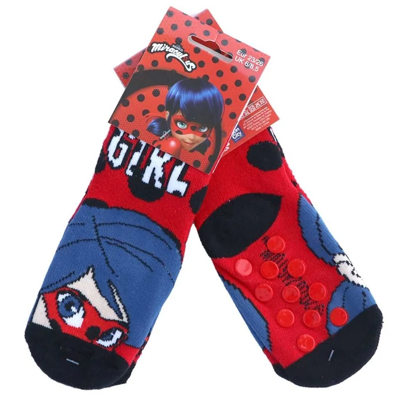Miraculous Ladybug Παιδικές Αντιολισθητικές Κάλτσες πετσετέ (TH0674) Miraculous Ladybug Παιδικές Αντιολισθητικές Κάλτσες πετσετέ (TH0674)