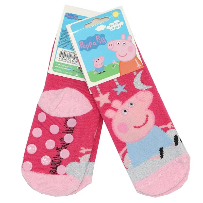 Peppa Pig Παιδικές Αντιολισθητικές Κάλτσες πετσετέ (HU0666) Peppa Pig Παιδικές Αντιολισθητικές Κάλτσες πετσετέ (HU0666)