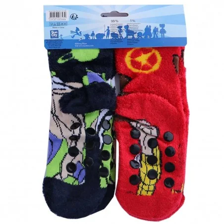 Toy Story Παιδικές χνουδωτές Αντιολισθητικές κάλτσες σετ 2 (HS0749)