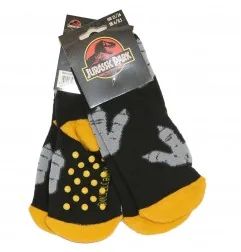 Jurassic World Παιδικές Αντιολισθητικές Κάλτσες πετσετέ (VH0641 d.grey) - Κάλτσες χειμωνιάτικες - αντιολισθητικές αγόρι
