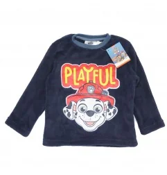 Paw Patrol Πιτζάμα Για Αγόρια Fleece Coral (HW2138 navy) - Χειμωνιάτικες / εποχιακές πιτζάμες