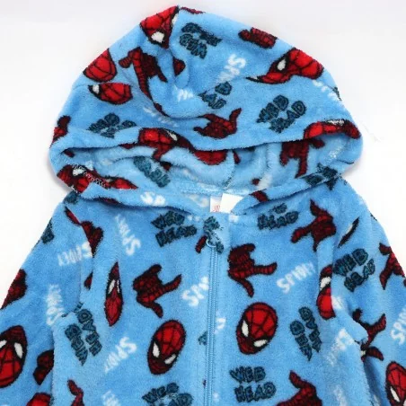 Marvel Spiderman ολόσωμη πιτζάμα fleece coral για αγόρια (HW2158 blue) Marvel Spiderman ολόσωμη πιτζάμα fleece coral για αγόρια (HW2158 blue)