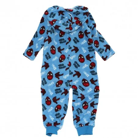 Marvel Spiderman ολόσωμη πιτζάμα fleece coral για αγόρια (HW2158 blue) Marvel Spiderman ολόσωμη πιτζάμα fleece coral για αγόρια (HW2158 blue)