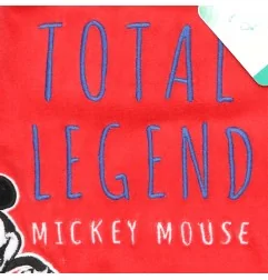 Βρεφικό Βελούδινο Σετ 2 τμχ. Disney Baby Mickey Mouse - Γαλάζιο & Μπλε Σκούρο (HS5356) - Φόρμες