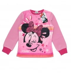 Disney Minnie Mouse Fleece πιτζάμα για κορίτσια (HU7352.I00.B Pink) - Χειμωνιάτικες / εποχιακές πιτζάμες