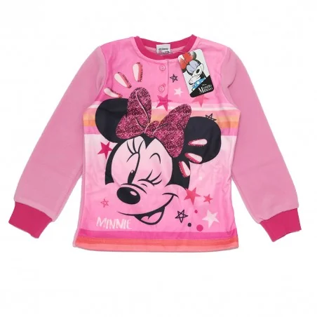 Disney Minnie Mouse Fleece πιτζάμα για κορίτσια (HU7352.I00.B Pink)