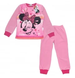 Disney Minnie Mouse Fleece πιτζάμα για κορίτσια (HU7352.I00.B Pink) - Χειμωνιάτικες / εποχιακές πιτζάμες