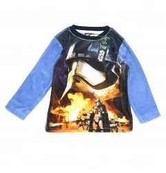 Star Wars Παιδική πιτζάμα βελουτέ για αγόρια (HQ2025) - Χειμωνιάτικες / εποχιακές πιτζάμες