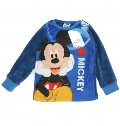 Disney Mickey Mouse πιτζάμα fleece coral για αγόρια (DIS MFB 52 04 9838 NI CORAL) - Χειμωνιάτικες / εποχιακές πιτζάμες