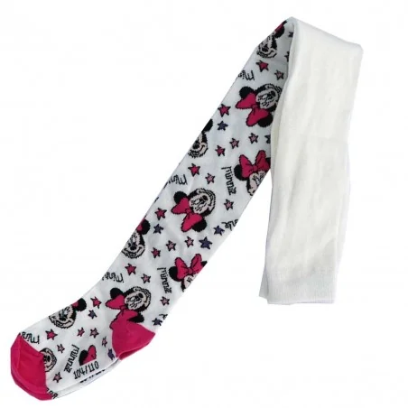 Disney Minnie Mouse Παιδικό Καλσόν (DIS MF 52 36 8850 White) - Χειμωνιάτικα καλσόν